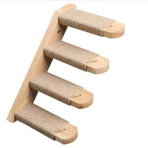 Cat Climbing Wall Mounted Stairway - New